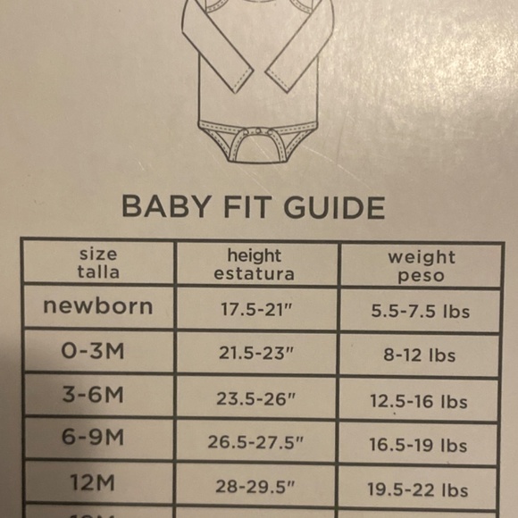 Christmas Baby Graphic Bodysuit NWT Red Santa - Picture 4 of 5